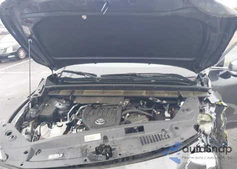 2025 Toyota Highlander Platinum из США, поврежденный, VIN 5TDKDRBH7SS577080